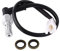 Interruptor de luz de Freno hidráulico, Motocicleta Universal Presión de Freno hidráulico Interruptor de luz de Aluminio Trasero Perno Hueco (M10 * 1MM M10 * 1.25MM)(M10*1.25MM)