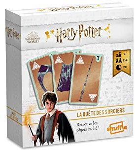 Shuffle Harry Potter, Warner Bros - Trouvez Les Reliques de la Mort - Jeu de Cartes 108587892