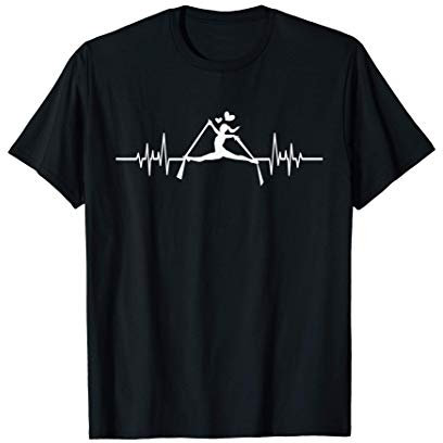 Aerial Dance Herzschlag Lufttraining Outfit Luftakrobat T-Shirt