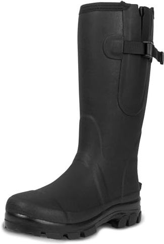 Lakeland Active Helton Bottes de Chasse Caoutchouc et Néoprèn pour Homme - Noir - 47