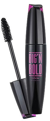 Flormar Big'n Bold Mascara Volumen Schwarz - Verlängernde Wimperntusche mit Silikonbürste - Für extreme Länge & Volumen - Klumpenfrei - Matte Finish Tubing Mascara schwarz, 1 Ig N Bold Volume Mas