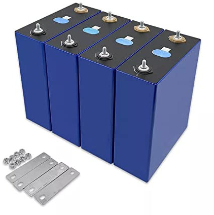 FcotMiue® 4 STÜCKE 3,2V 280Ah Lifepo4 Akku Cells Deep Cycle Grade A Prismatische Lithium-Eisen-Phosphat-Batterien für DIY 12V 24V 48V RV, Solarenergie-Speicher, Golf Cart, Trolling Motor