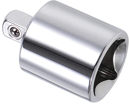 QUARKZMAN 1/2 Entraînement (F) à 1/4 (M) Douille Réducteur x 1 Pièce Femelle à Mâle Conversion Outil pour Cliquet Clé