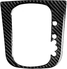 JORAsa 1pcs Carbon Fiber Car Gear Shift Sticker Kompatibel mit Golf 5 Golf 6 Scirocco GTI Automotive Interior (Color Name : 1pcs Style 2 Right)