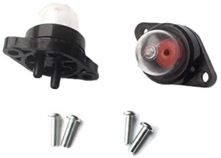 Kraftstoffpumpe Benzinpumpe für Partner 350 351 370 390 420 Poulan 2050 2055 2115 2150 2155 2175 2250 Motorsäge mit Schrauben,Snap-in Primer Birne