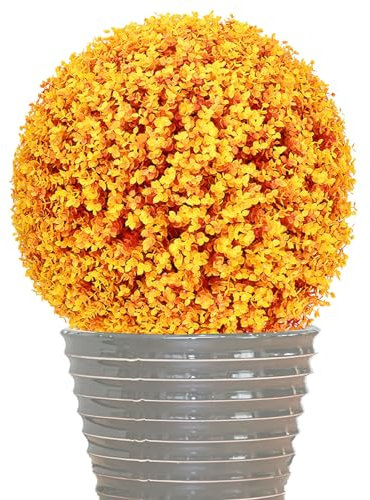 ATYUJKB Simulierter Dekorativer Grasball Buchsbaumkugel Künstlich 30cm, Dekorativer Grasball Künstliche Pflanzendekoration, Künstliche Simulierte Graskugel
