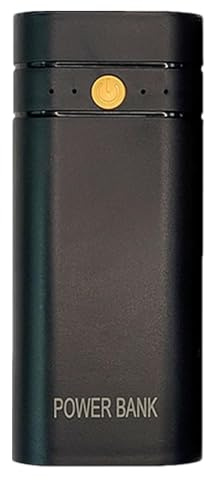 Mobile Ladebankhülle - Charger Bank Mobile Shell | Nesting Design Externe Akkubox zum Kombinieren von 2 Akkus in einer Ladebank | Neue 2A Solder-fr-ee Mobile Po-wer Supply Case