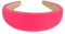 axy Breiter Haarreif mit Stoff gepolstertes Candy Colours - Wunderschön Stirnband Haarschmuck Haarreifen HRK2A (Neonrosa)