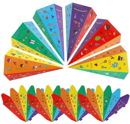 Wriligel 10 x Schultüten zum Basteln, 30 cm, für Geschenkverpackung, Schultasche, Süßigkeitentasche, Schulbeginn, kleine Taschen für Kinder und Mädchen, Überraschungstasche, Kinder