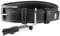 HUNTER CANNES Hundehalsband, Leder, Nappaleder, weich, edel, elegant, 70 (L-XL), schwarz