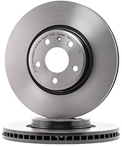 BREMBO 2x Bremsscheibe Vorne Ø320mm Höhe: 52mm Dicke: 30mm innenbelüftet 09.B972.11
