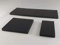 2 Stück Gummimatte Gummiplatte 80x120mm / 8mm Stärke Antivibrationsmatte für z.B. Waschmaschine/Hochleistungsmixer