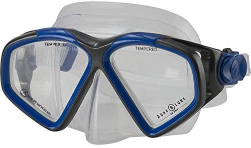 Aqua Lung Sport Herren Hawkeye Tauchmaske, Blue/Dark Grey, M