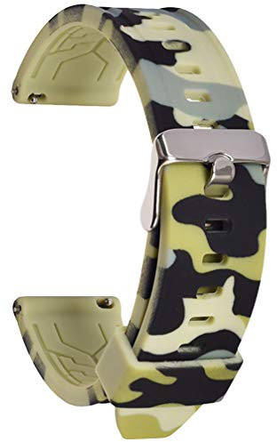 Hemobllo Smartwatch-Armbänder Camo Uhrenarmband Sport Uhrenarmband Uhrenarm Militär Mit Schnellverschluss Uhrenarmbänder Für Herrenuhren Armband Für Männer Intelligent Gt Ersatzriemen