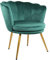 Genesis Fauteuil en métal, Vert, Taille Unique