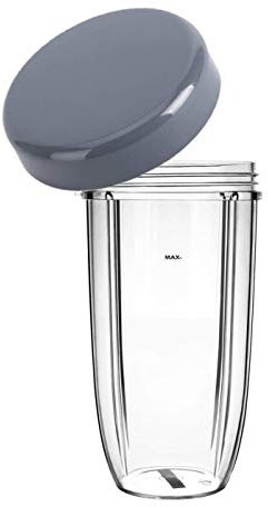 UTIZ Coupes à jus pour pièces de rechange NutriBullet 600w 900W 18OZ 24OZ 32OZ Effacer les tasses Mélangeur Juicer Mixer (1000 ML)
