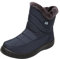 Xmiral Damen Stiefel Plateaustiefel Plüschfutter Stiefeletten Winterstiefel Reißverschluss Warme Flach Schuhe (Blau, 41)