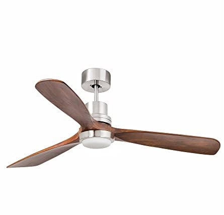Faro Lantau Grande Ventilatore Da Soffitto Led Opaco Con Motore DC 15W 3000K, 6 Velocità