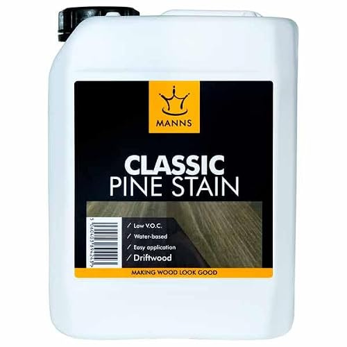 Manns Classic Pine Stain - Medium Oak - 100ml Sample