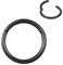 BLESSMYLOVE 1.0mm 6mm Schwarz Nasenring Hoop 316L Chirurgenstahl Knorpelohrring Septum Clicker Ring Edelstahl Klappbarer Segmentring Lippenring Conch Daith Helix Rook Tragus Body Piercing Schmuck