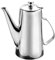 Luxshiny Teekessel Edelstahl Kaffeekessel Wasserkanne Karaffe Mit Sieb 2L - Fettbehälter Ölspender Flasche - Silber Wasserkrug
