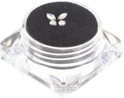 GLEAVI Glänzendes Zahn-edelstein-Set Schmetterlings-Zahn-edelstein-Set Zur Dekoration Zahnschmuck