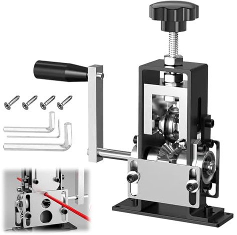 Máquina pelacables manual, herramienta pelacables multifuncional, alicates pelacables de manivela de 1 a 20 mm, pelacables para el reciclaje de residuos de cobre