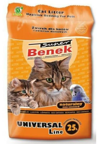 Super Benek Katzenstreu Universal Natural 25 L