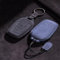 CKLS Telecomando Fob shell orologio caso pelle scamosciata chiave auto, adatto per Toyota Crown Land Key case, Fenglanda Yize Weilanda Prado dominante Ruizhi finora