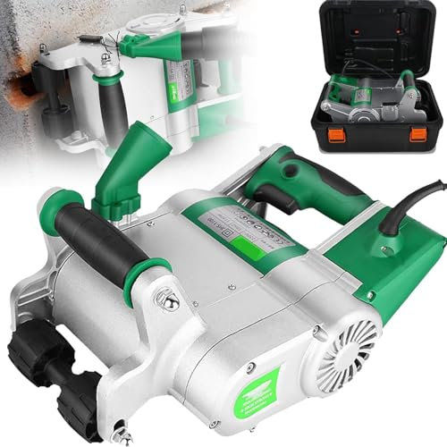 URJWAN Wall Chaser, 1100w High Power Wall Chasing Tool, High Power All Copper Motor, Adjust The Groove Depth 20-30mm, for Brick, Ground and Rebar,25mm