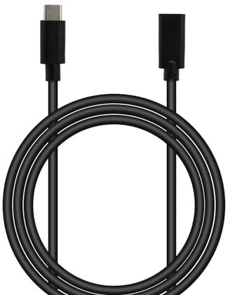 PDEEY USB C Extension Cable 10ft, Type C 3.1 Gen2 Male to Female Cord, 100W Fast Charging 4K 60Hz Video 10Gbps Data Transfer