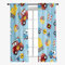 Odot Transparent Gardinen mit Ösen Schlaufen, Kinder Drucken Vorhänge Voile Sheer Vorhang Dekoschal Fensterschal Ösenvorhang für Wohnzimmer Fenster 2er Set (80x115cm,Autos)