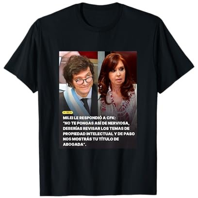 Javier Milei gegen Cristina Fernandez - Argentinien T-Shirt