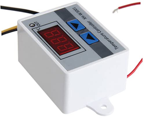 Hemobllo Programmierbarer Digitaler Thermostat 220v 1500W Weiß mit LED Display für Zentrale Klimaanlagen und Ventilatorkonvektoren Heiz und Kühltemperaturregler zur Energieeinsparung
