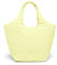 GOT BAG Tote Bag CLOUD | Recycelte Nylon Laptop Tasche | Wasserabweisende Puffer Shopper mit 14 Laptopfach und Abnehmbarer Innentasche (sea lemon)