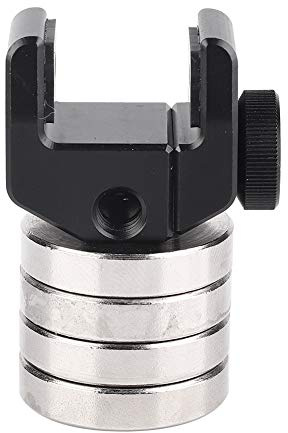 Ausla Gegengewicht für 3-Achsen-, Aluminiumlegierung, Leicht, Inklusive 4 Gewichten und Clamp/Holder, Geeignet für Ronin und Andere Gimbals