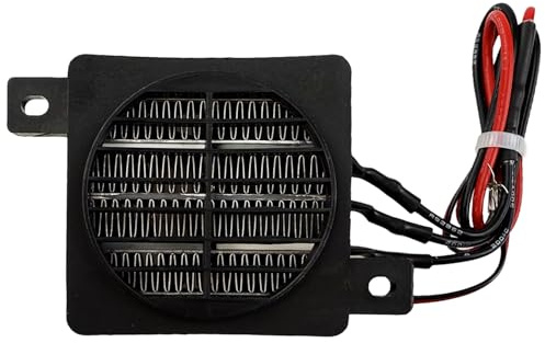 Flylin PTC Car Air Heater, Constant Temperature Heating Heaters PTC Air Heater Insulation for Van RV Boat (100W 12V)