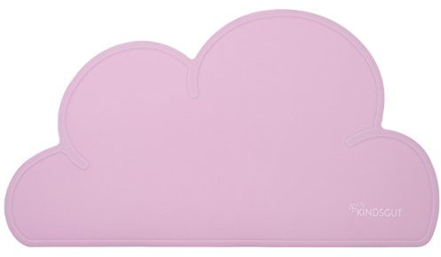 Kindsgut Platzdeckchen Wolke, Tischset, Unterlage in kinderfreundlichem Design und dezenten Farben, frei von BPA, Zartrosa