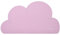 Kindsgut Platzdeckchen Wolke, Tischset, Unterlage in kinderfreundlichem Design und dezenten Farben, frei von BPA, Zartrosa