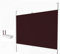 Home-Vision® Premium Plissee zum Anschrauben in der Glasleiste Innenrahmen (Braun, B80cm x H100cm) Blickdicht Plissee Jalousie mit Halterungen zum Bohren, Sonnenschutzrollo Rollo