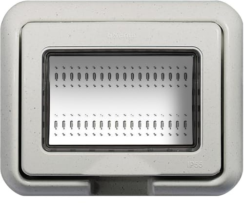 BTICINO 24603N COPERCHIO 3M IP55 LIVING INT. /LUNA/LIGHT BIANCO