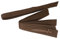 Thor Equine Set Nylon Off Billet und Tie Strap, Braun