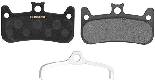 Sixpack Racing Oragnique Bremsbeläge MTB für Erwachsene, Unisex, Schwarz, Einheitsgröße