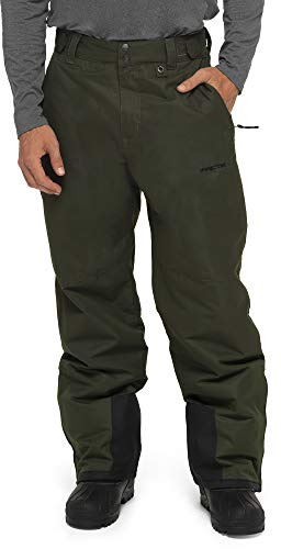 ARCTIX Essential Snow Pants Pantalon de Neige Homme, Vert Olive, Small (29-30W 34L)