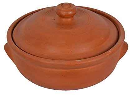 Village Decor Earthen Clay Cooking Pot (2 liter)