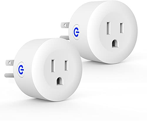 CMARS Smart Plug, ZigBee Switch Mini Smart Outlet Compatible with Alexa, SmartThings Hub, Hue, Echo (4th gen) Echo Plus (2nd) Google Home, Works as a Range Extender, Hub Required （2 Pack）