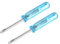 sourcing map Mini Fendue Tournevis, 2.0mm Plat Tête 45mm Longueur pour Petit Appareils électroménagers Réparation, 2 Pcs