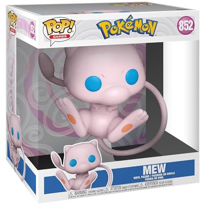 Funko POP! Jumbo: Pokemon - Mew - Vinyl-Sammelfigur - Geschenkidee - Offizielle Handelswaren - Spielzeug Für Kinder Und Erwachsene - Video Games Fans - Modellfigur Für Sammler Und Display