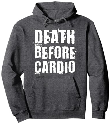 Kraftsport Cardio Hass - Strongman Powerlifter Gewichtheber Pullover Hoodie