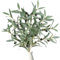 Melorca&Guilla Lot de 3 Branches d'olivier Vertes pour Vase, Grandes Branches artificielles pour Magasin, Jardin, Bureau, décoration d'intérieur (3, Olives Vertes)